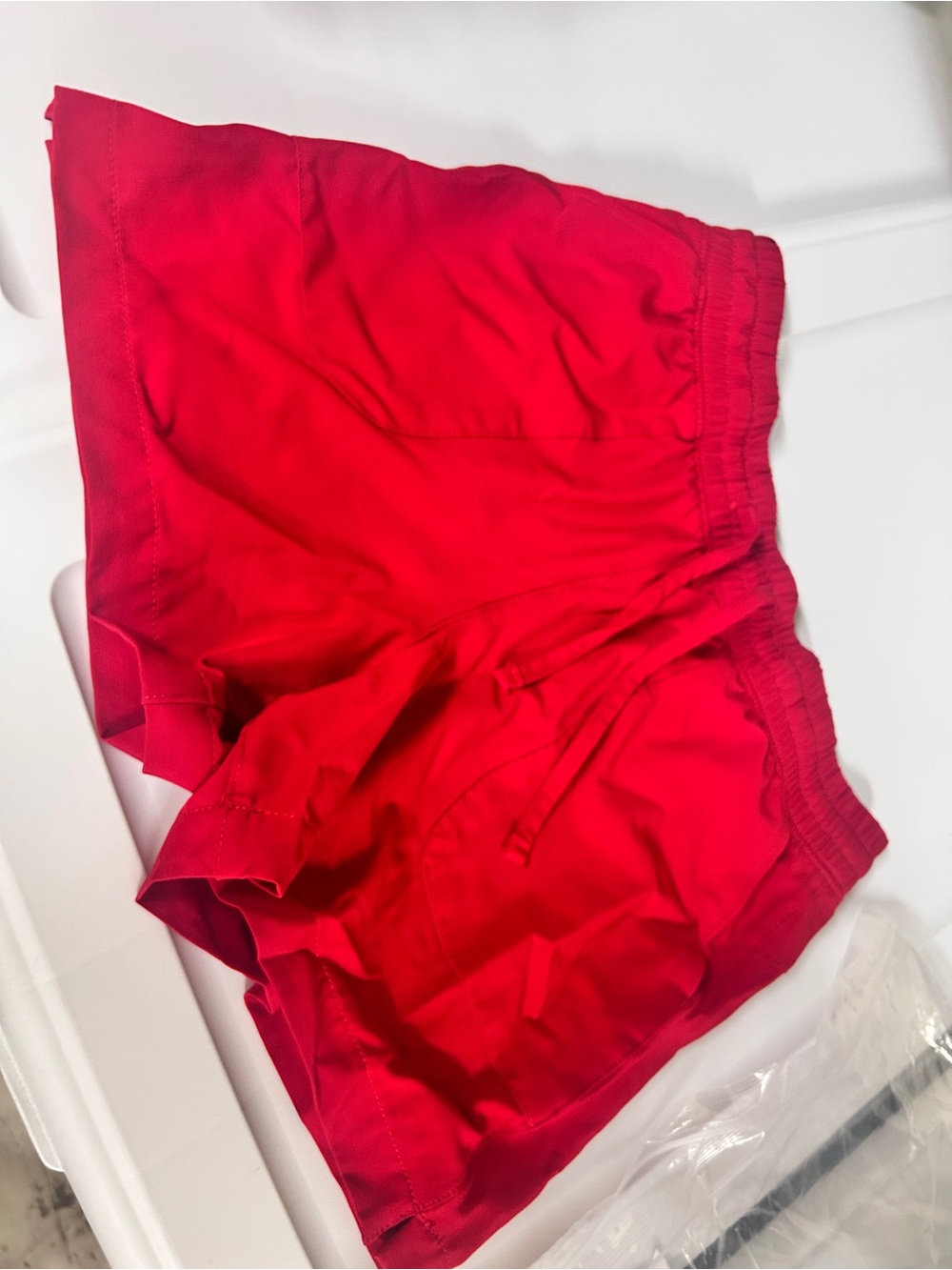 bcg Bright Red Kids small Athletic Shorts